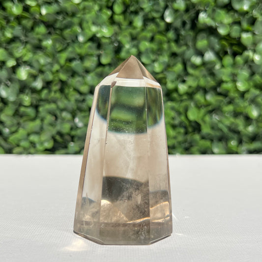 Light Smokey Quartz Tower