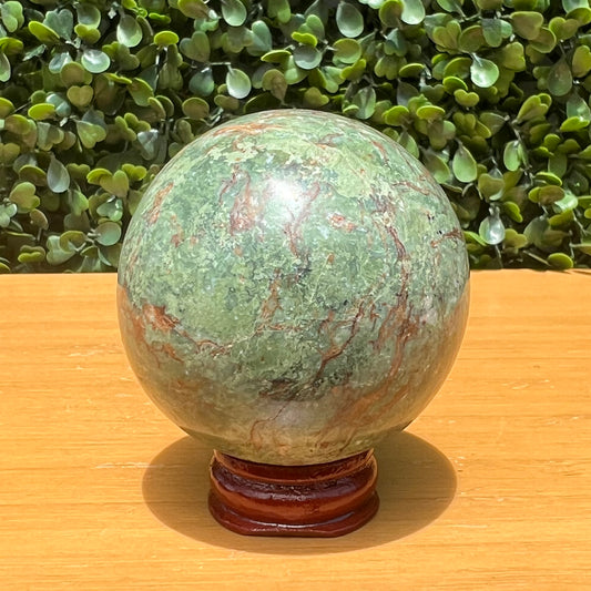 Chrysoprase Sphere