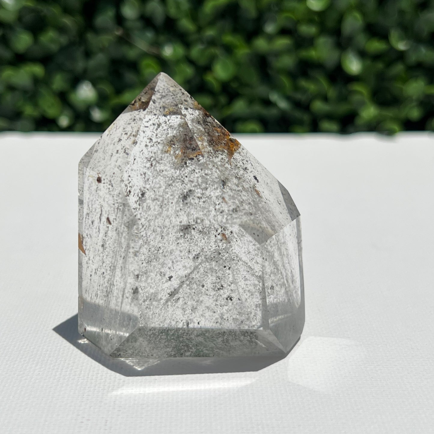 Included Clear Quartz Tower