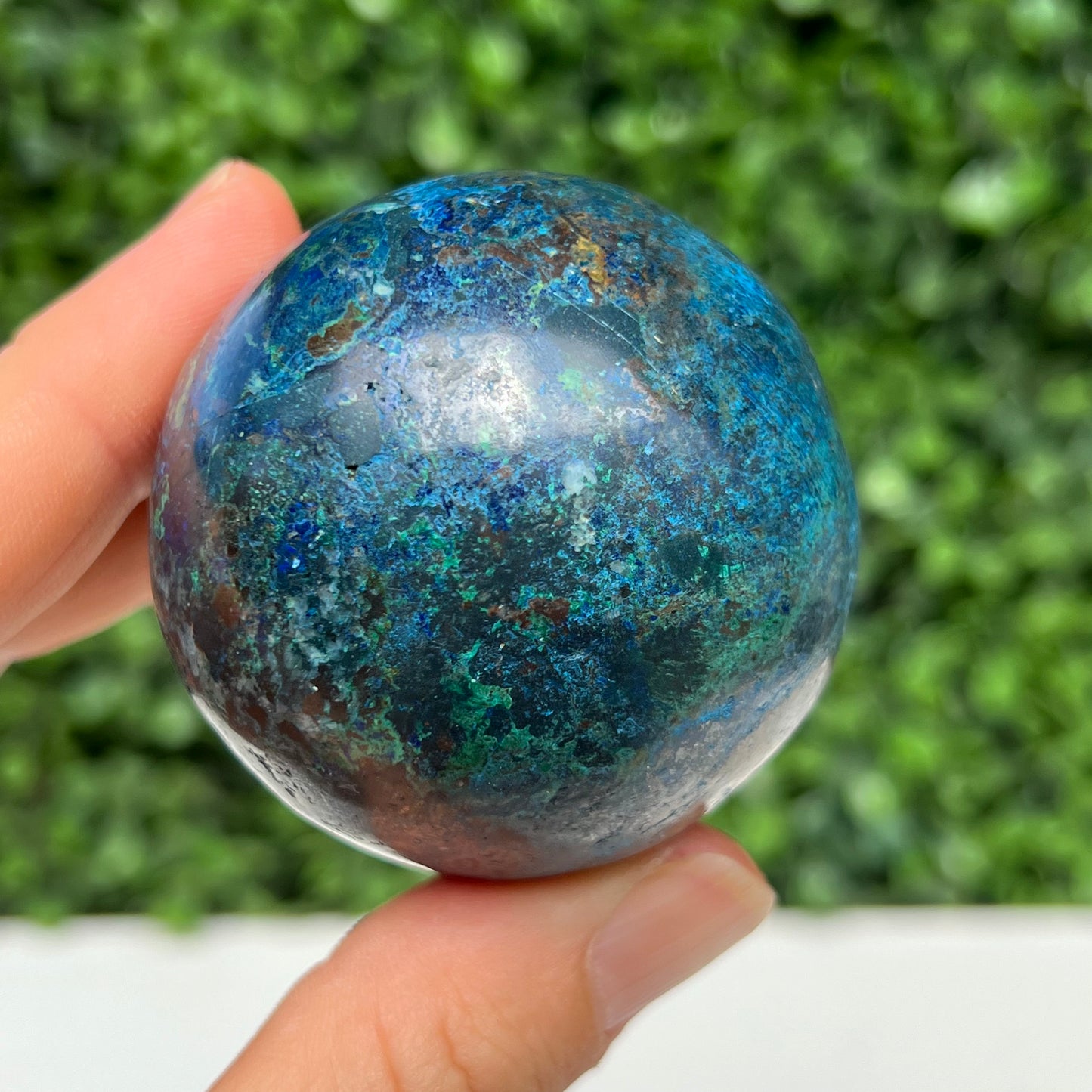 Azurite Malachite Sphere