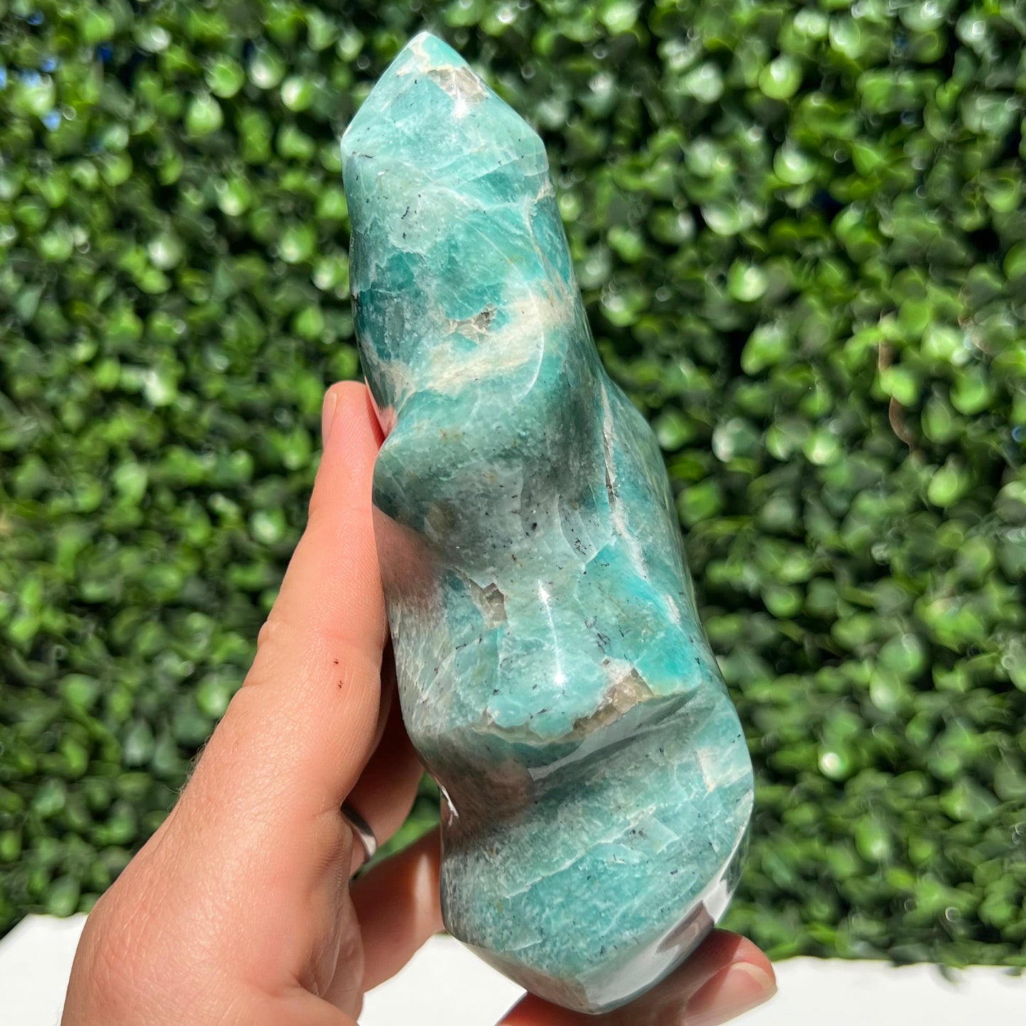 Amazonite Crystal Flame