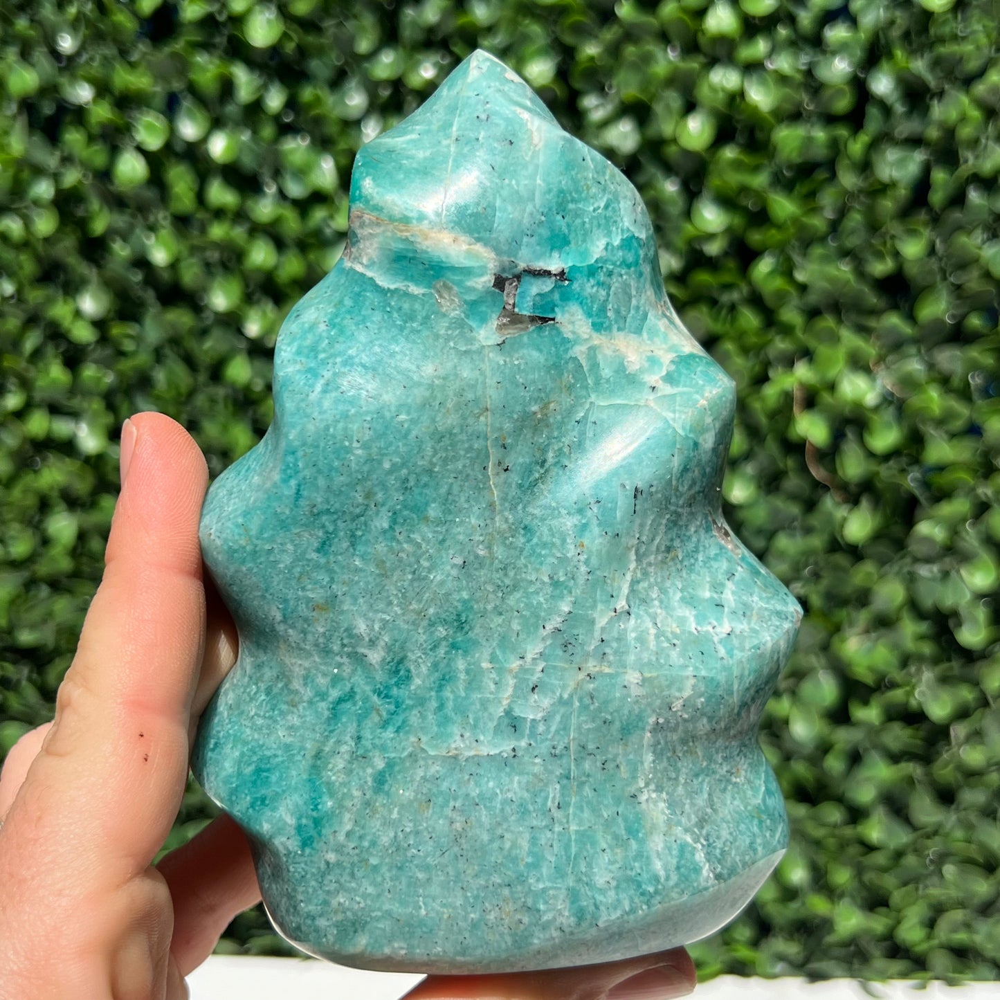 Amazonite Crystal Flame