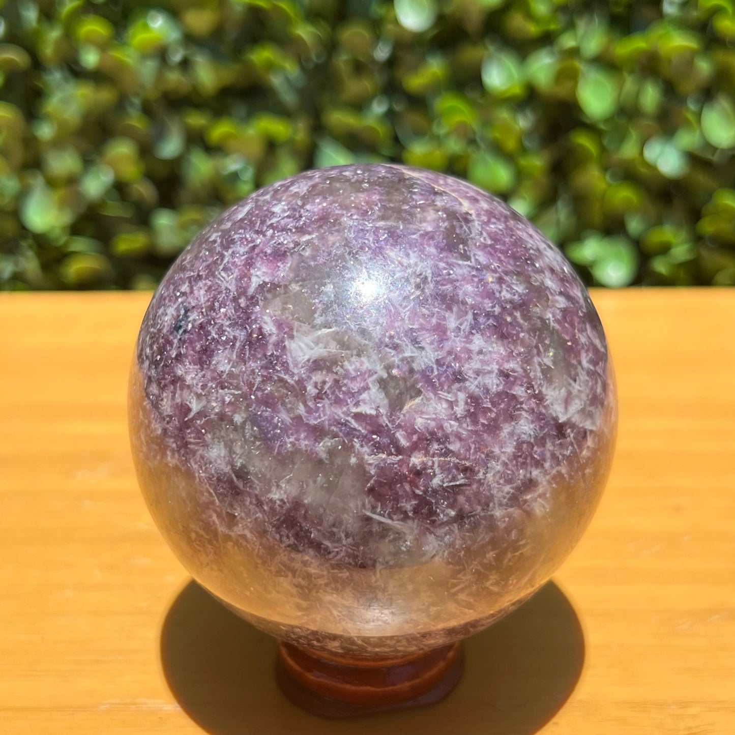 Lepidolite Unicorn Stone Sphere