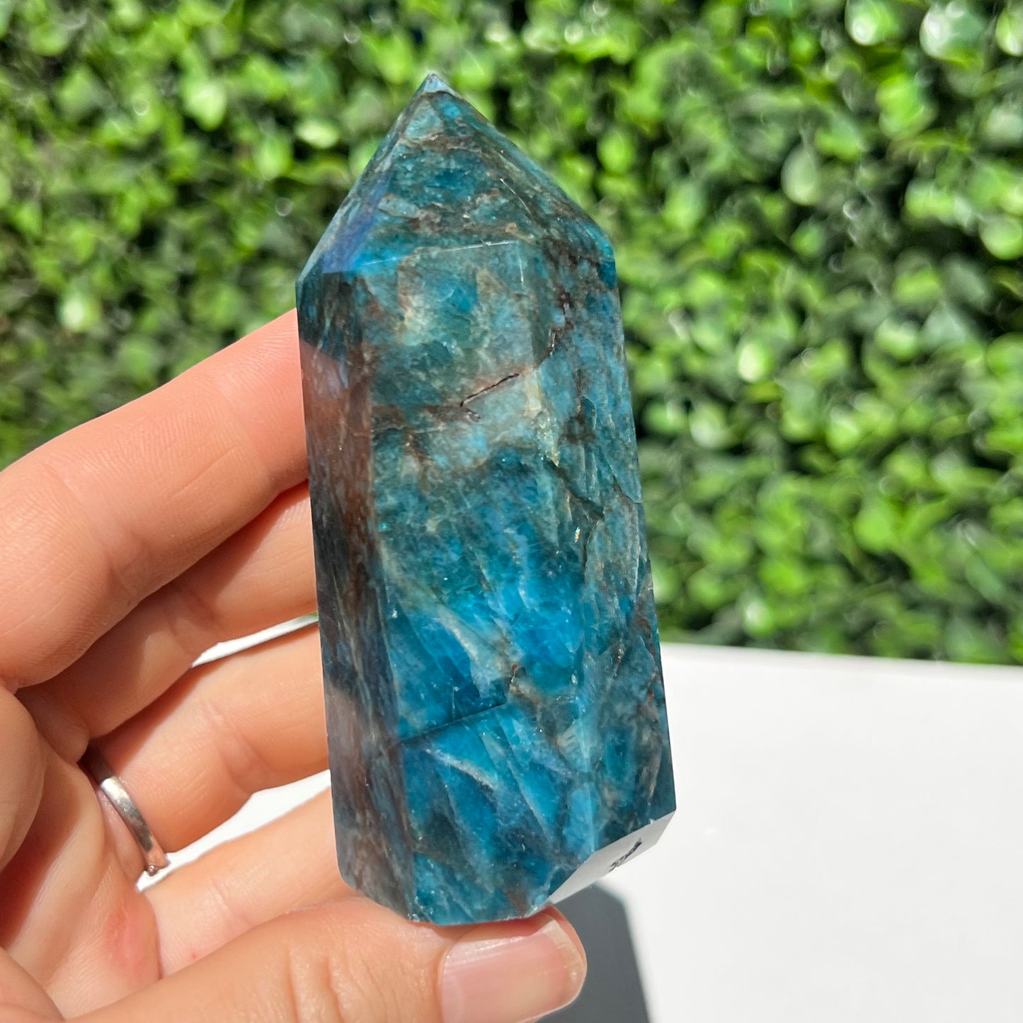 Apatite Crystal Point