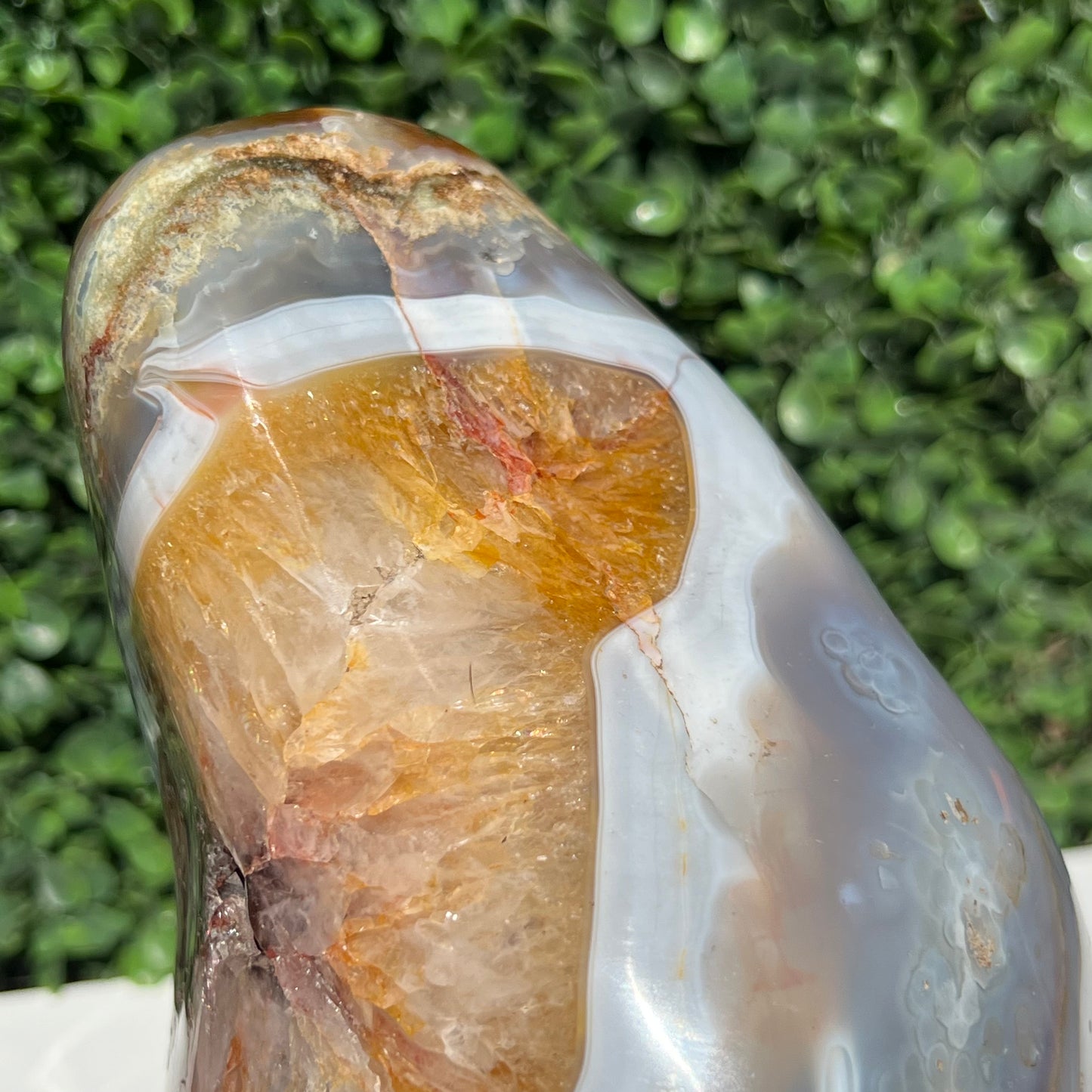 Orca Agate Free Form With Inclusion’s