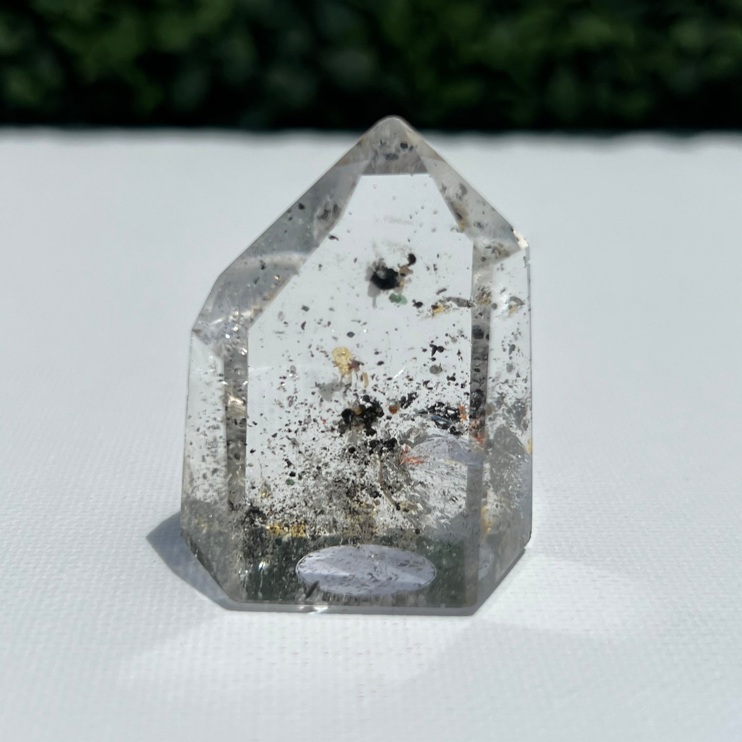 Included Clear Quartz Tower
