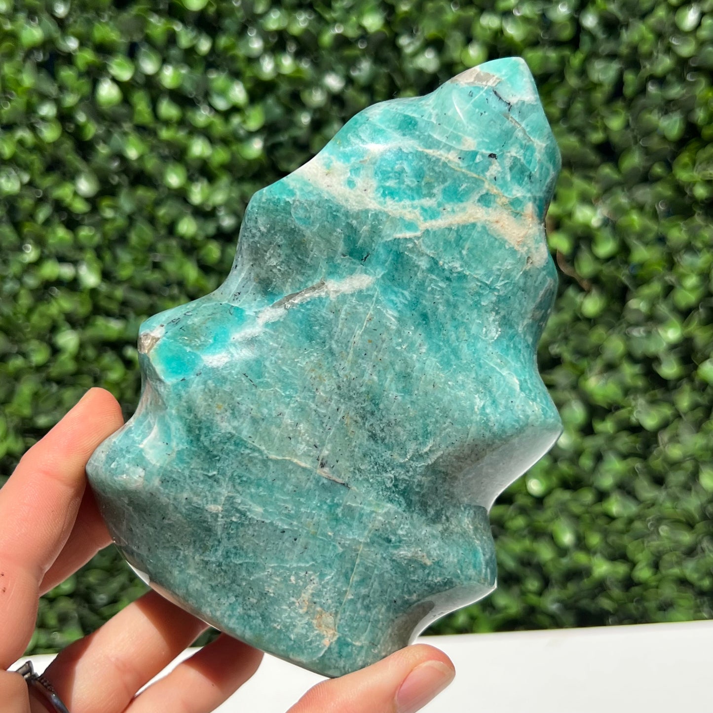 Amazonite Crystal Flame